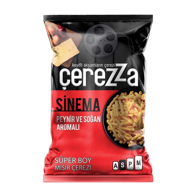 Sinema Mısır Cipsi Peynir Soğan Süper Boy 117 Gr