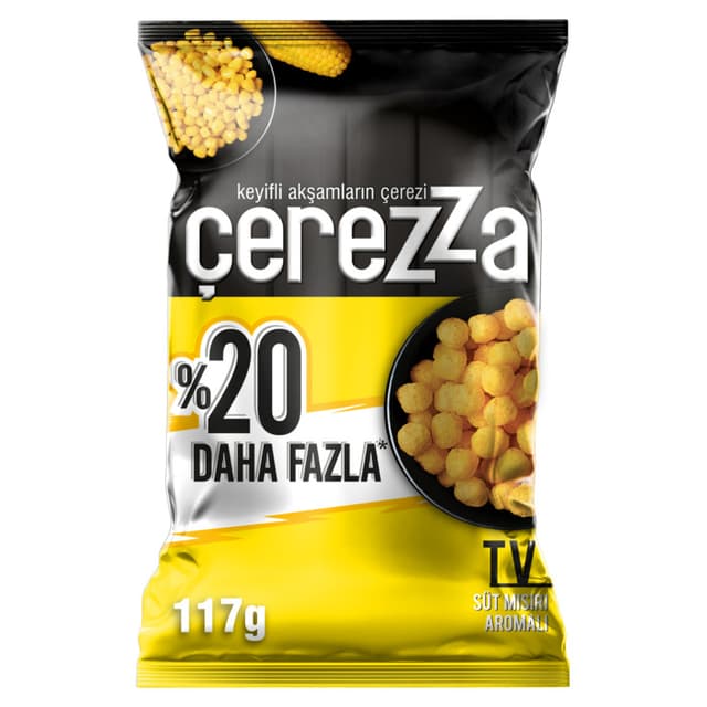 Çerezza Süt Mısır Süper Boy 117 Gr