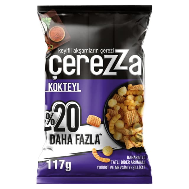 Kokteyl Karışık Mısır Çerezi Süper Boy 117 Gr