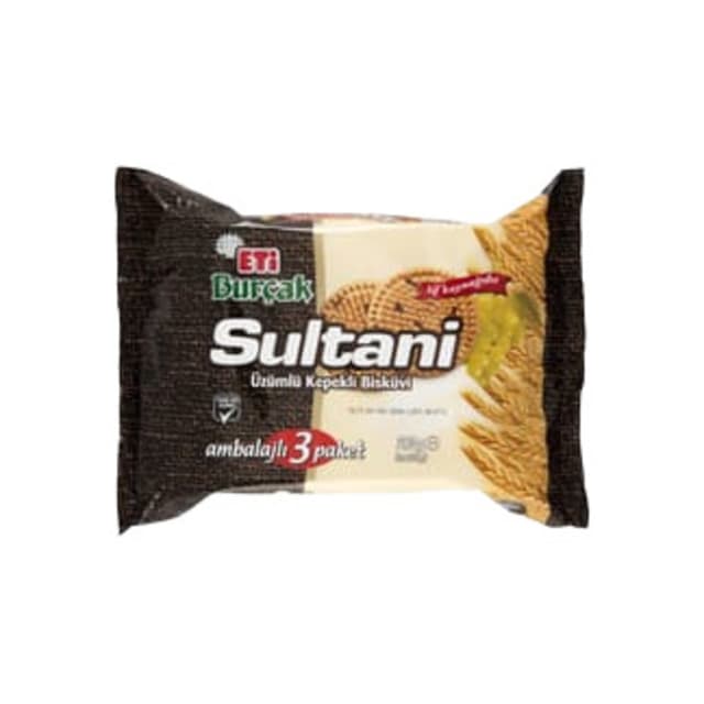 Bisküvi Burçak Sultani 3'lü 369 Gr