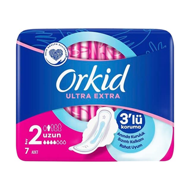 Ultra Extra Hijyenik Ped Uzun Tekli Paket 7'li