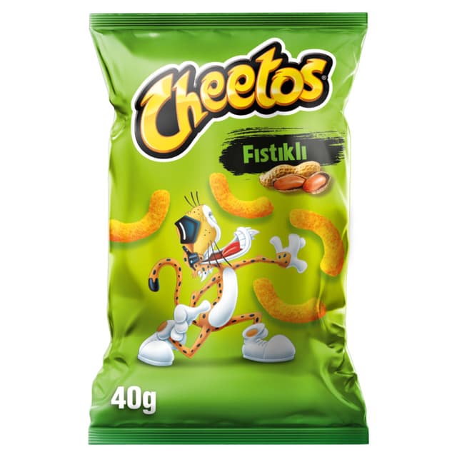 Fırından Fıstık Aromalı Mısır Çerezi Aile Boy 40 Gr