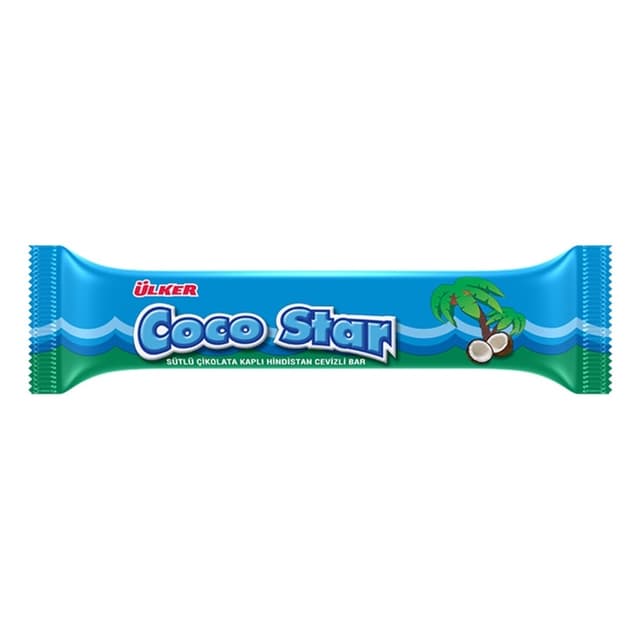 Coco Star Hindistan Cevizli Bar 25 Gr