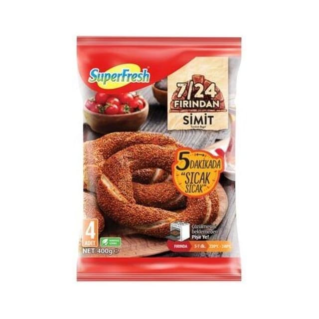 7/24 Fırından Simit 400 Gr