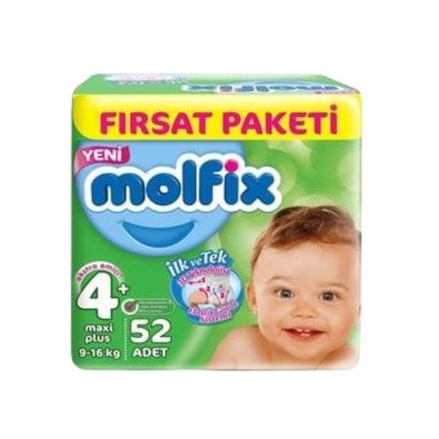 Bebek Bezi 9-16 Kg No 4 52'li