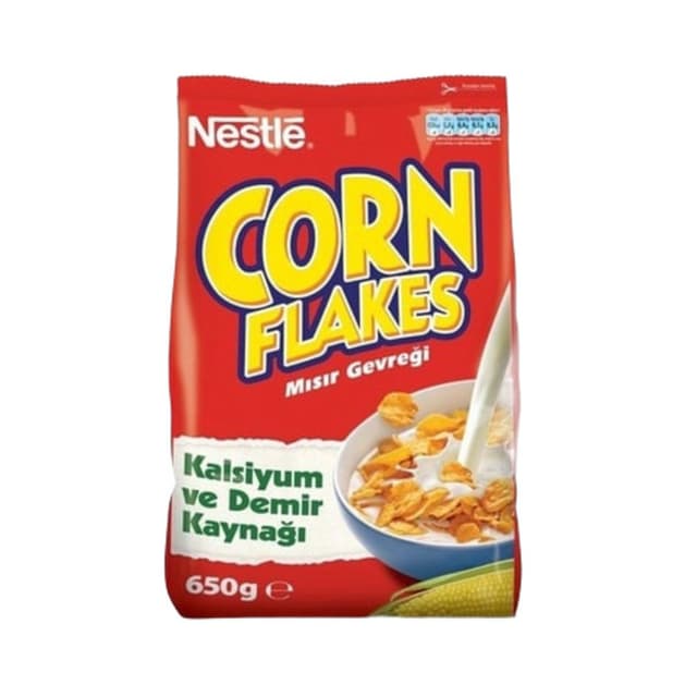 Gold Corn Flakes Tam Tahıl Mısır Gevreği 650 Gr