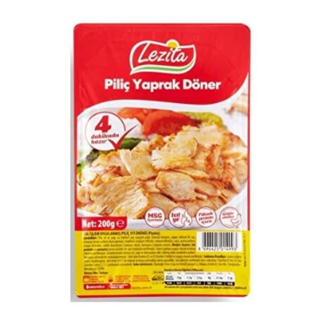 Piliç Yaprak Döner 200 Gr
