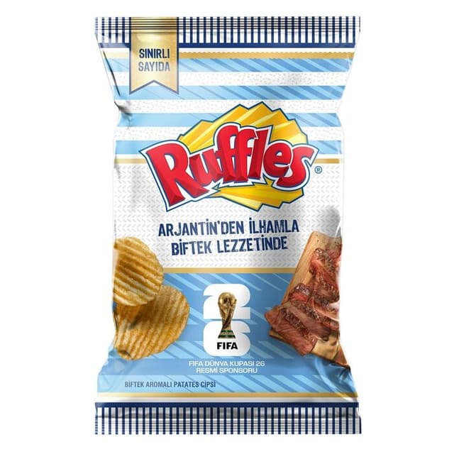 Arjantin Biftek Aromalı Patates Cipsi 105 Gr