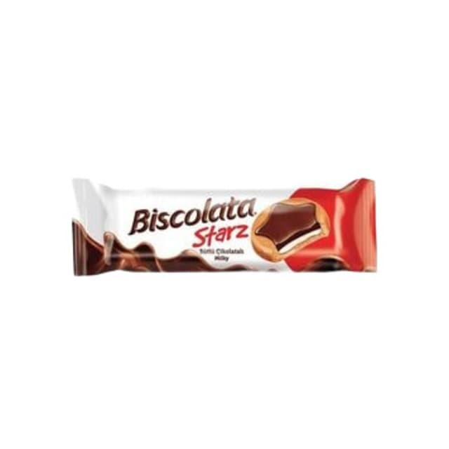 Biscolata Starz Sütlü Çikolata Kaplamalı Bisküvi 82 Gr
